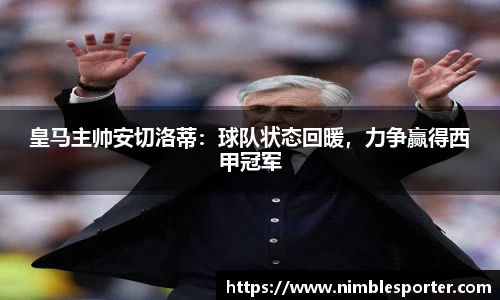 皇马主帅安切洛蒂：球队状态回暖，力争赢得西甲冠军